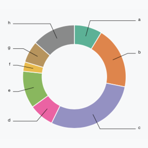 Donut Chart | the D3 Graph Gallery